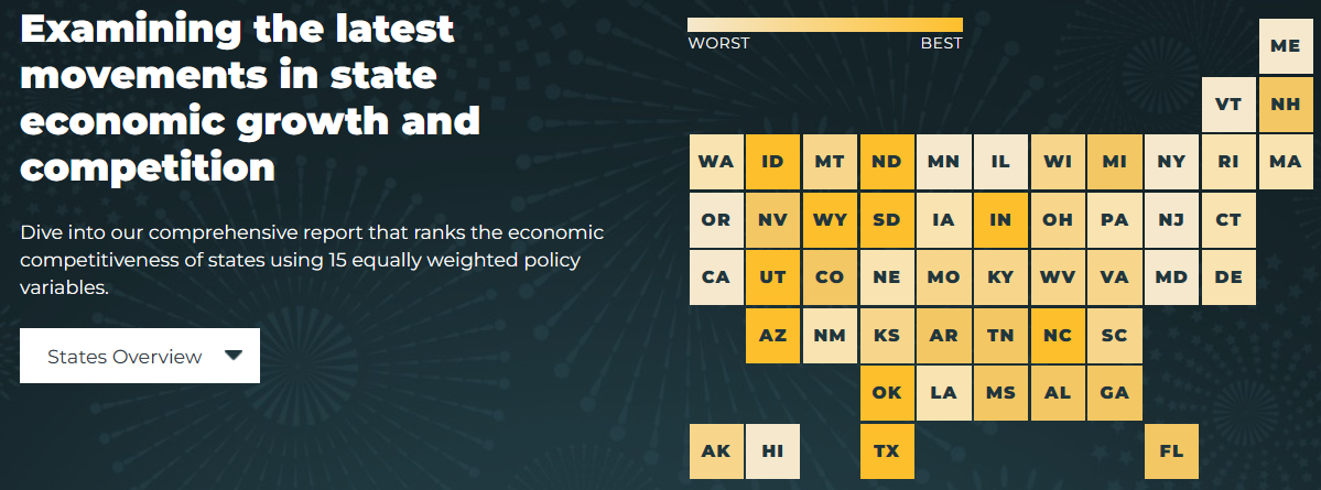 New ALEC “Rich States, Poor States” Rankings: Utah Is #1 Again! New ...